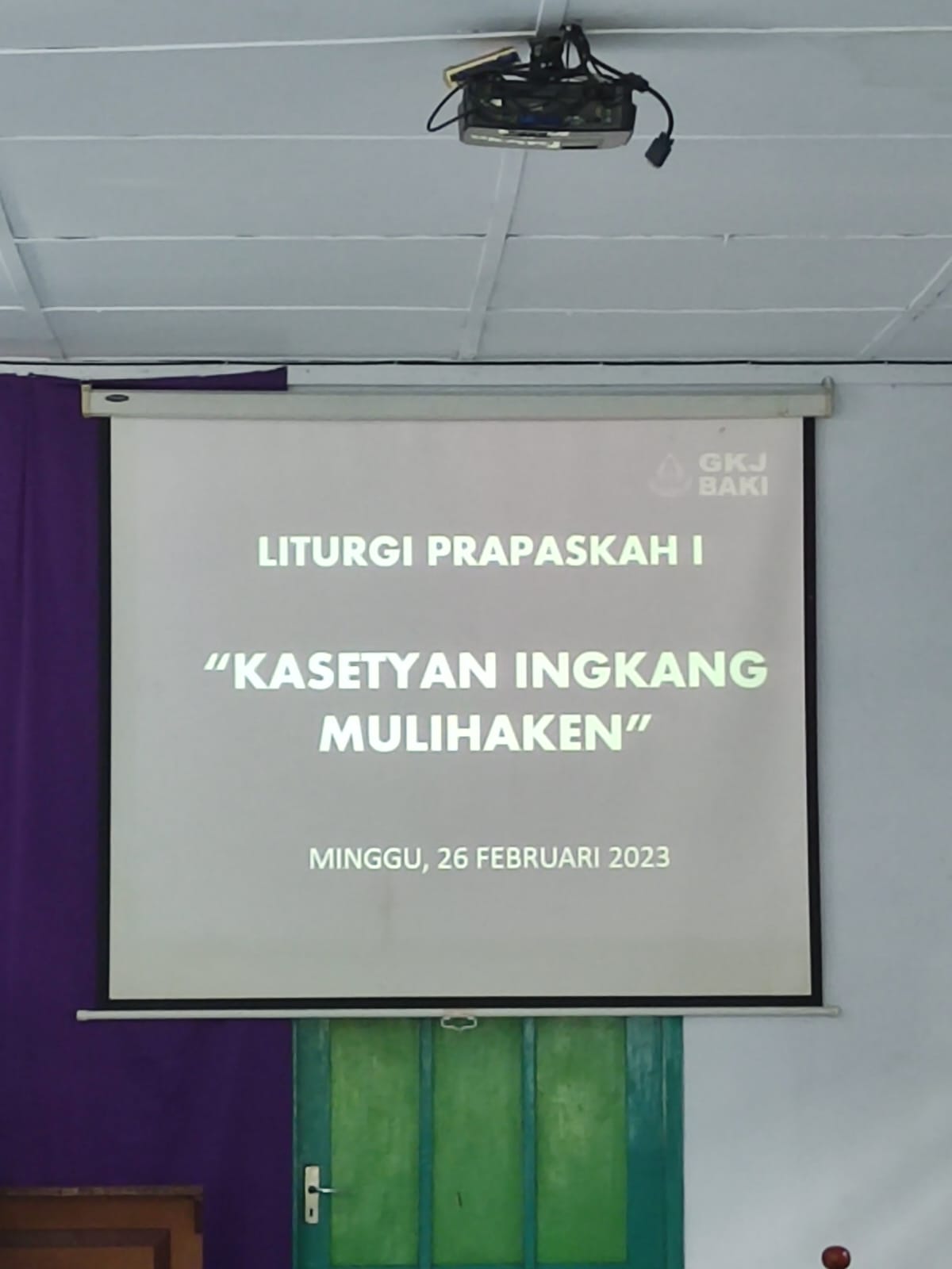 galeri, Ibadah Minggu Pra Paskah  I, gereja kristen jawa, gkj, gkj baki, gereja kristen jawa baki, baki, sukoharjo, gkj klasis sukoharjo, klasis sukoharjo, klasis, sinode gkj, sinode 